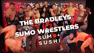 Brazilian JiuJitsu Challenge Match Against Sumo Wrestling amp Wins  Gracie On Demand Sumo  Sushi [upl. by Randee646]