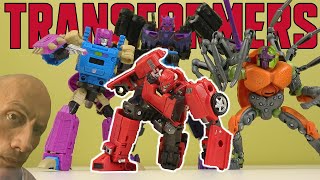 The Bully Cliffjumper 4 Pack  transformers Legacy Cliffjumper Tarn Squeezeplay And Tarantulas [upl. by Naga]