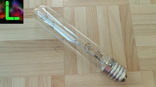 SYLVANIA GROLUX 250W high pressure sodium bulb [upl. by Anirtak974]