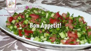 Shepherds Salad Recipe  Delicious Salad Recipes  Mediterranean Salad [upl. by Hsital]