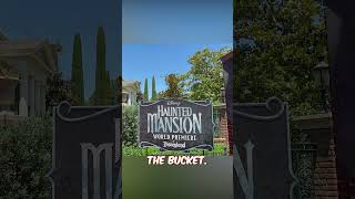 CRAZY Disney Tradition At The Haunted Mansion disney disneyparks disneyworld [upl. by Aidnis]