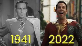 Evolution of Shazam in Movies Cartoons amp TV 19412022 [upl. by Wobniar]