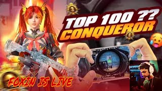 FOXIN IS LIVE 2018 WALA BOT 🤡 ✅  YOUTUBE FOXIN IS LIVE GRIND IN RANKPUSHING LOBBY [upl. by Yorgos302]