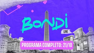 ▶️ PROGRAMACION COMPLETA 2110  BONDI LIVE [upl. by Greeson183]