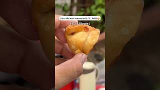 Mini hing samosa😍food delhifood delhifoodie delhistreetfood indianfood explore travel [upl. by Elrahc]