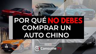 8 razones para NO COMPRAR un auto CHINO [upl. by Aeynod]