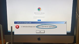 How To Fix Exe Is Not A Valid Win32 Application On Windows 7 When Installing Google Chrome [upl. by Atnomed]