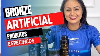 COMO FAZER BRONZE ARTIFICIALUSE ESSES PRODUTOS🌞 [upl. by Aliakim]