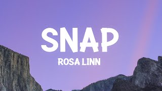 Rosa Linn  SNAP Lyrics [upl. by Hctud]