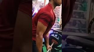 Back workout with rod 🤩  🚩 backworkout gym shortvideo shorts [upl. by Anekam157]