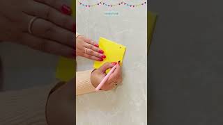 DIY Surprise message card for Parents day😍Easy card for Mom amp Dad without scissors amp glueshorts [upl. by Jasik]