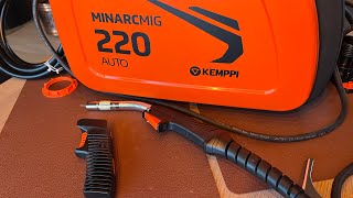 KEMPPI Minarcmig 220 Auto  Pistol Grip [upl. by Warfold68]