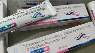 ciprofloxacin metronidazole terbinafine hydrochloride clobetasol propionate cream [upl. by Clementine]