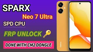 Sparx Neo 7 Ultra FRP With CM2 SPD  Sparx Neo 7 Ultra FRP Google Account Bypass [upl. by Irtimd]