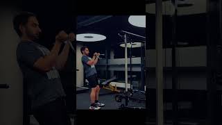 Biceps workout part 1 gym exerciseprogram quads exerciseroutine dumbbell youtubeshorts [upl. by Eberly520]