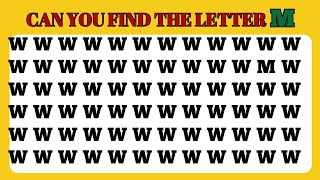 CAN YOU FIND THE ODD LETTER   BrainTeasers Tamil  HOW GOOD ARE YOUR EYES  puzzle oddoneout [upl. by Ljoka]