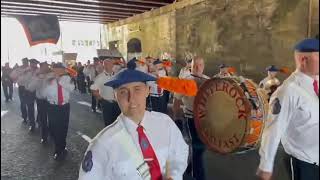 Whiterock Flute Band  Glasgow Boyne Celebrations July 2024 People from East Belfast [upl. by Oelak]