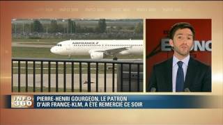 PierreHenri Gourgeon débarqué de la direction dAir FranceKLM [upl. by Kerek]