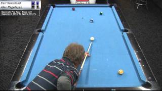 Earl Strickland vs Alex Pagulayan pt 2 at Capones Billiards on the Seminole Pro Tour [upl. by Ahsitan]