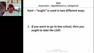 2 Kants Theory Hypothetical vs Categorical Imperatives [upl. by Anoit735]