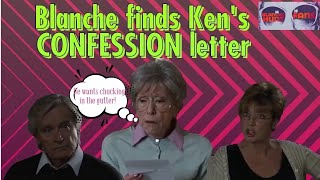 Blanche finds Kens confession letter  Coronation Street 2009  Blanche Hunt Fans [upl. by Oralla]