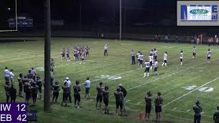 IWHS Football  vs Elmwood [upl. by Sacha]