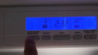 Westinghouse Fridge How to Change the Temperature for Fridge  Freezer [upl. by Ejrog]