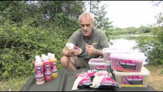 MainlinebaitsTV Active Ade Particle amp Pellet Syrups with Dave Lane [upl. by Assirac]