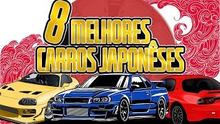 8 Melhores Carros Japoneses 🔴 JDM CANAL NOVO BielaTurbo [upl. by Eibbil]