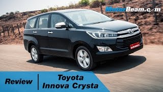 Toyota Innova Crysta Review  Best MPV In India  MotorBeam [upl. by Delgado]