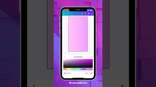 Efecto degradado con Canva Fácil rápido y gratis fyp [upl. by Airotkiv]