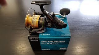 My new SHIMANO 6000 D Baitrunner [upl. by Narej]