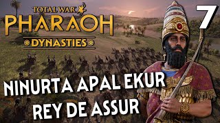 ASIRIA en TOTAL WAR PHARAOH DYNASTIES Cap 7🔴 EN DIRECTO [upl. by Imoan]