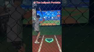 First time using hittrax mlb baseball homerun sports edit cool compilation hit future [upl. by Notsle158]