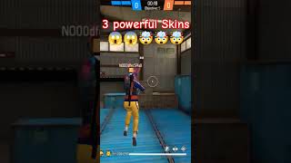 3 Powerful Skin😨👂freefire opskins RAISTAR bhi kuch nhi kar sakta😨😨 freefirefacts garenafreefire [upl. by Jasmina]