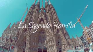 Inside La Sagrada Familia Barcelona 2017  4K Video [upl. by Myrtle121]