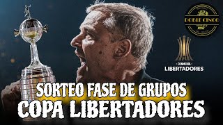 ANALISIS Y SORTEO DE COPA LIBERTADORES EN VIVO [upl. by Clough]