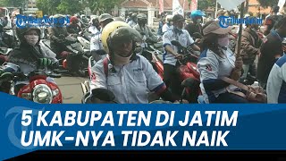 Daftar UMK Jatim 2021 5 Kabupaten Ini UMKnya Tidak Naik [upl. by Worden]