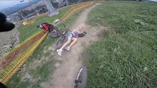 Bukovel bike park  strike [upl. by Lanuk313]