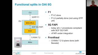 OpenAirInterface 5G RAN Status and Roadmap [upl. by Enyluqcaj]