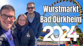 Wurstmarkt Bad Dürkheim 2024  Vom größten Festival Deutschlands zum größten Weinfest der Welt 🎡 [upl. by Reena]