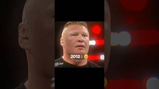 John Cena amp Brock Lesnar 2003 vs 2012 🥹 Edit [upl. by Aikem326]