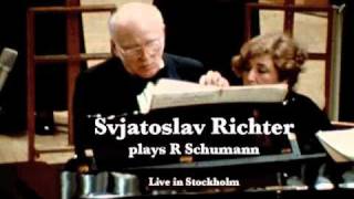 Richter live in Stockholm  Schumann Novelette F op 21 nr 1 [upl. by Aggy]