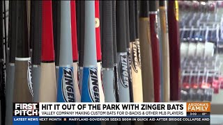 Scottsdale company makes custom bats for Dbacks other MLB players [upl. by Philps]