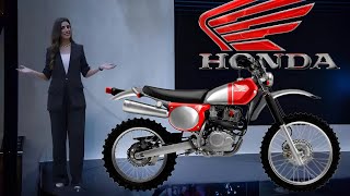 2025 NEW HONDA CRF 230 JEWEL REVEALED IT HAS A VERY THICK CLASSIC DESIGN [upl. by Adnilg]