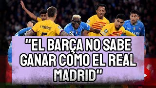 JORGE VALDANO DESMONTA A XAVI Y AL BARCELONA quotNO SABE GANAR COMO EL REAL MADRIDquot [upl. by Richers]