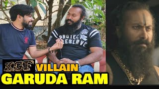 KGF Chapter 1 VILLAIN Garuda In Conversation With FilmiFever  Ramachandra Raju  Yash  Bengaluru [upl. by Eahc431]