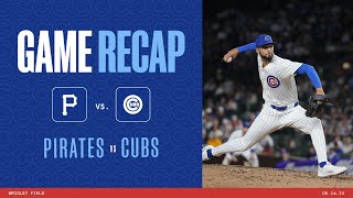 Cubs vs Pirates Game Highlights  51624 [upl. by Anilemrac218]