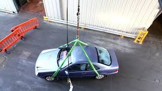 Pegler Yorkshires Tectite metal pushfit system lifting a car [upl. by Tiduj]