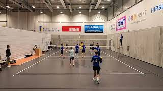 TV Lunkhofen Herren 3 vs Volley Schönenwerd 13012024 [upl. by Osugi]